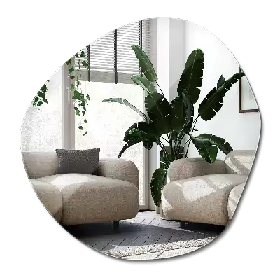 Dekorativno ogledalo v obliki oblačka