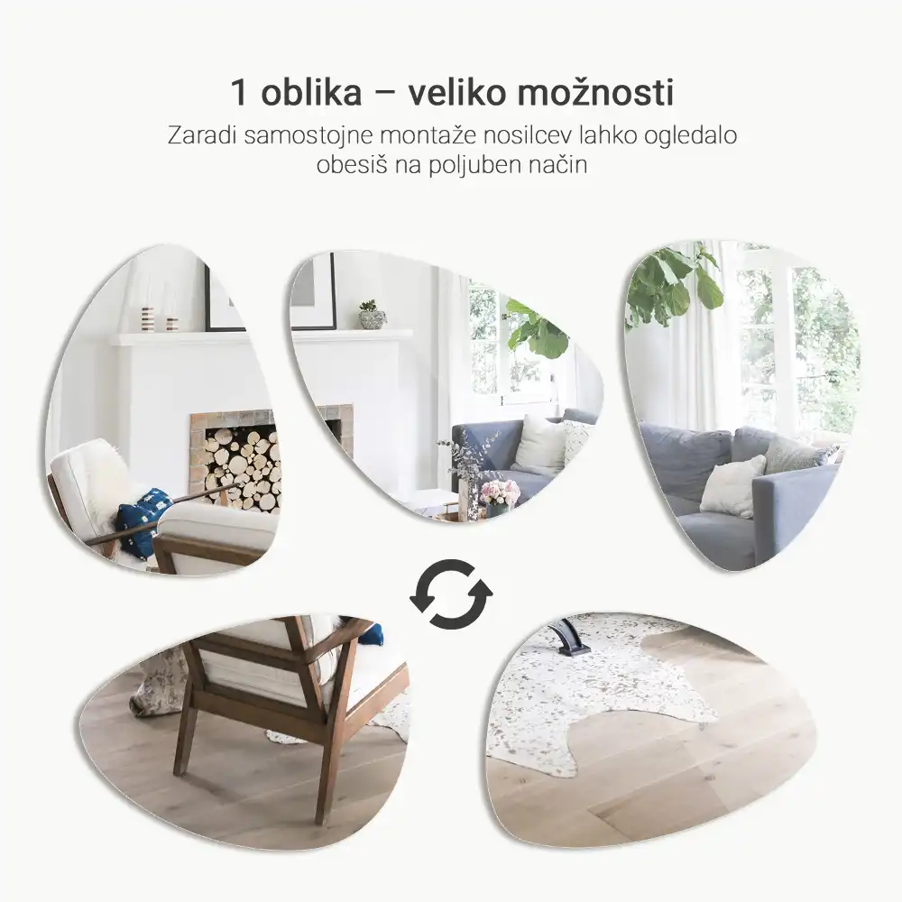 Ogledalo jajčaste oblike