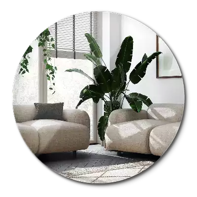 Okroglo ogledalo klasičen dodatek