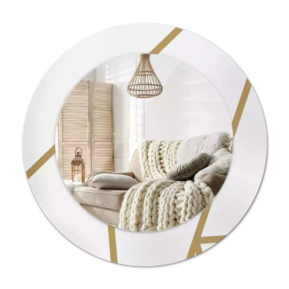 Okroglo okrasno ogledalo Linearna sestava