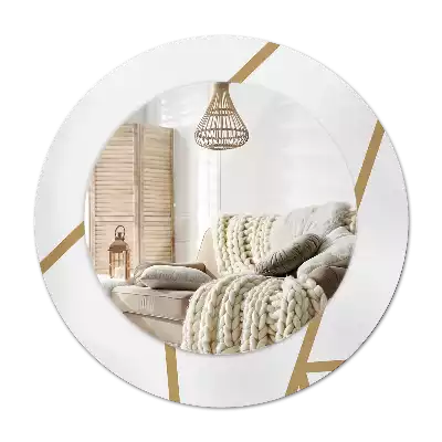 Okroglo okrasno ogledalo Linearna sestava