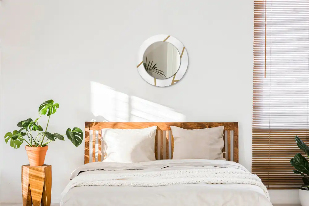 Okroglo okrasno ogledalo Linearna sestava