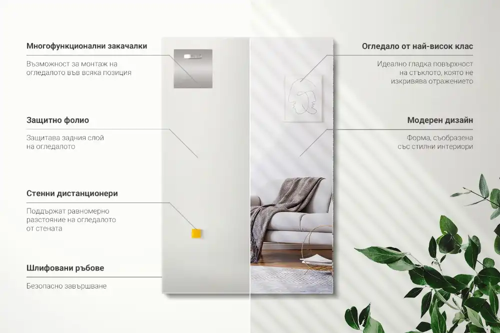 Pravokotno ogledalo klasično