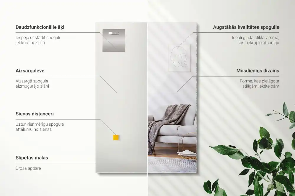 Pravokotno ogledalo klasično