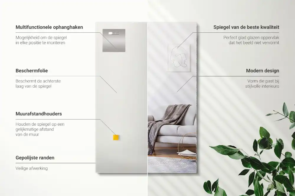 Pravokotno ogledalo klasično