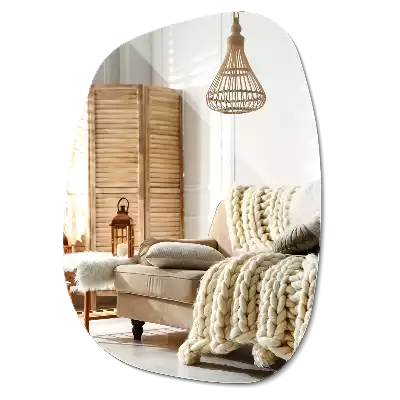 Organsko ogledalo nežna oblika