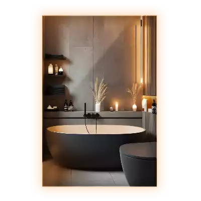 Pravokotno ogledalo z LED osvetlitvijo