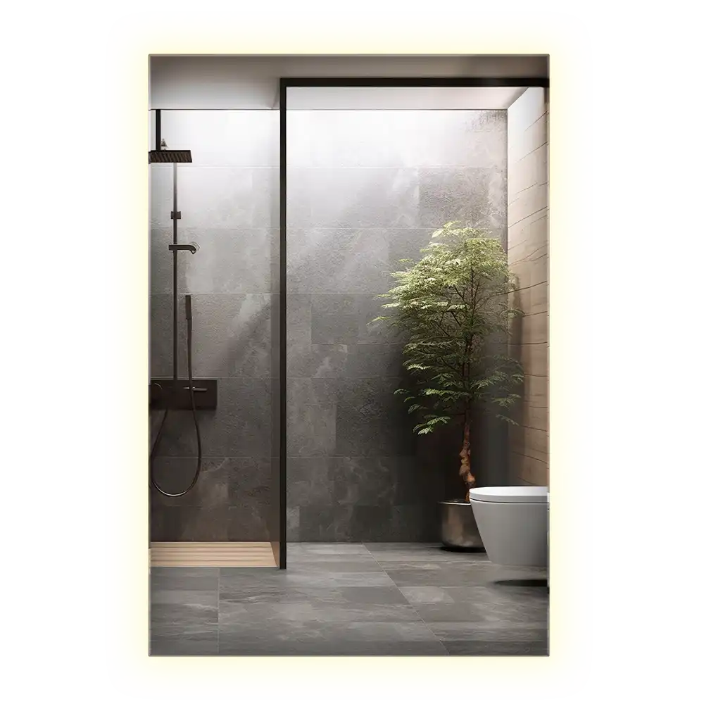 Pravokotno ogledalo z LED osvetlitvijo