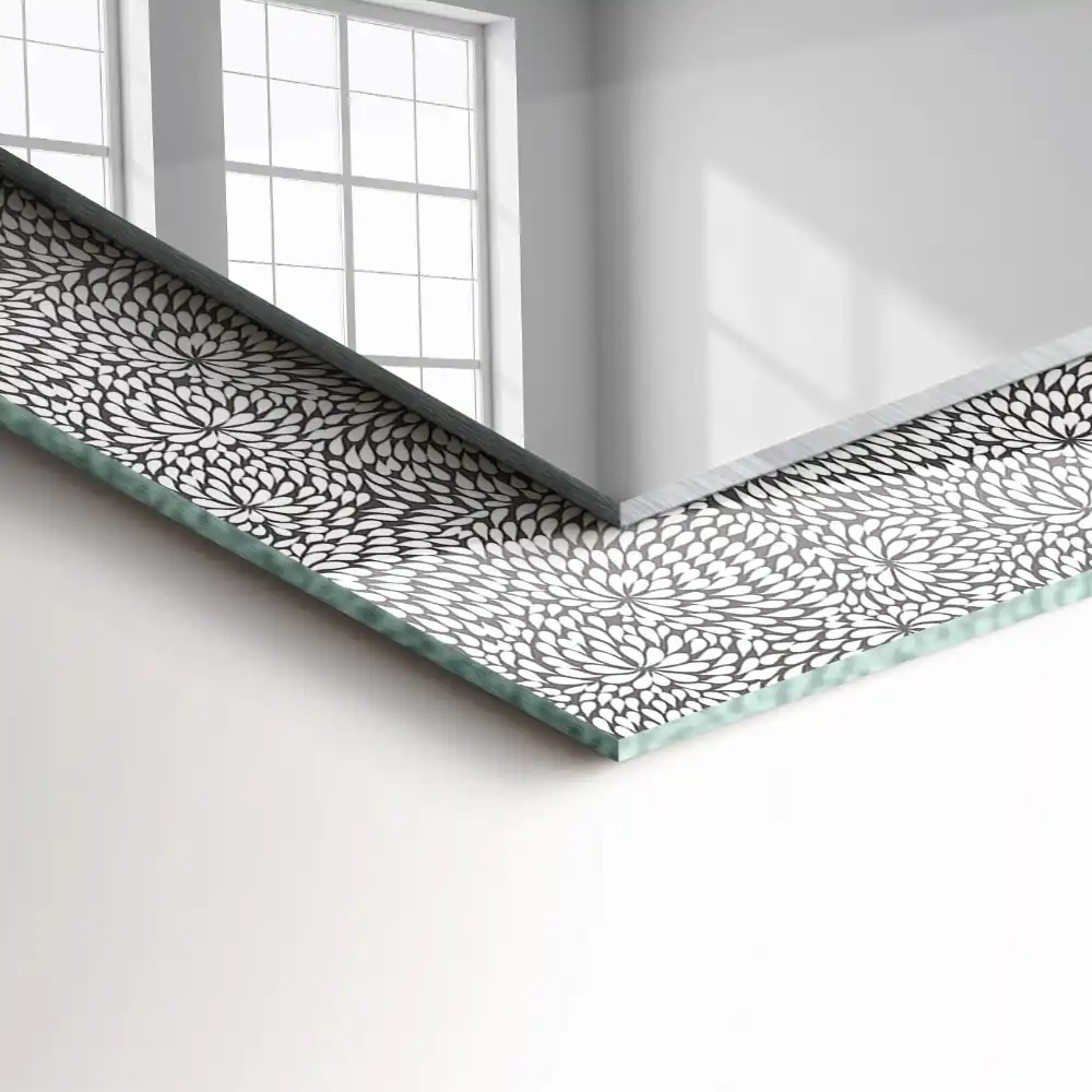 Tiskano pravokotne ogledalo 3D vzorec