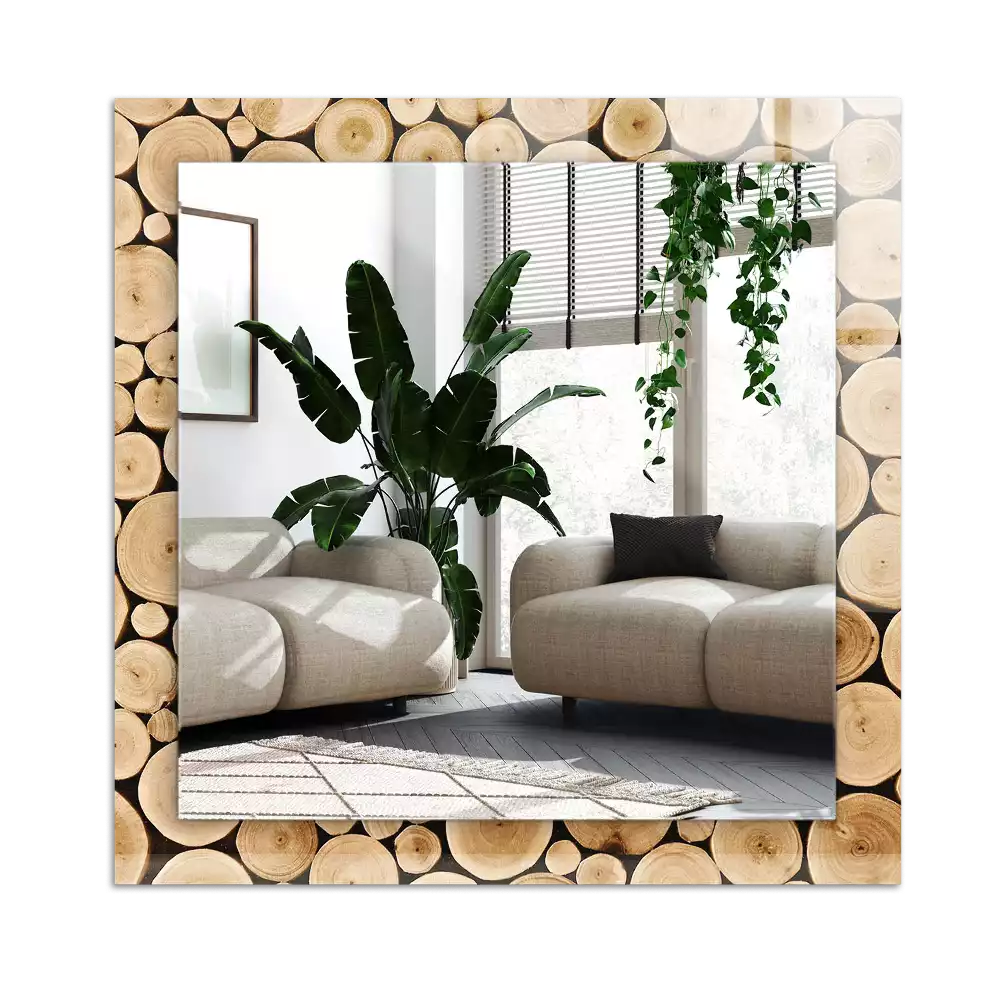 Tiskano pravokotne ogledalo Prečni prerezi drevesnih debel