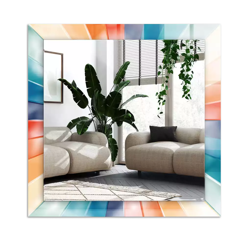 Tiskano pravokotne ogledalo Barviti svetlobni žarki