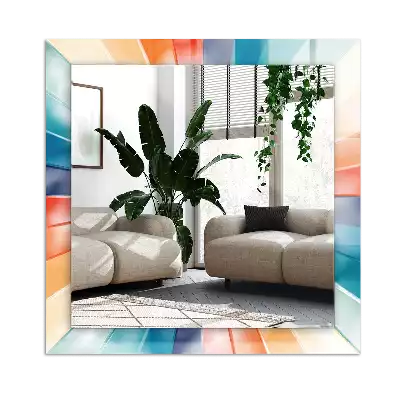 Tiskano pravokotne ogledalo Barviti svetlobni žarki