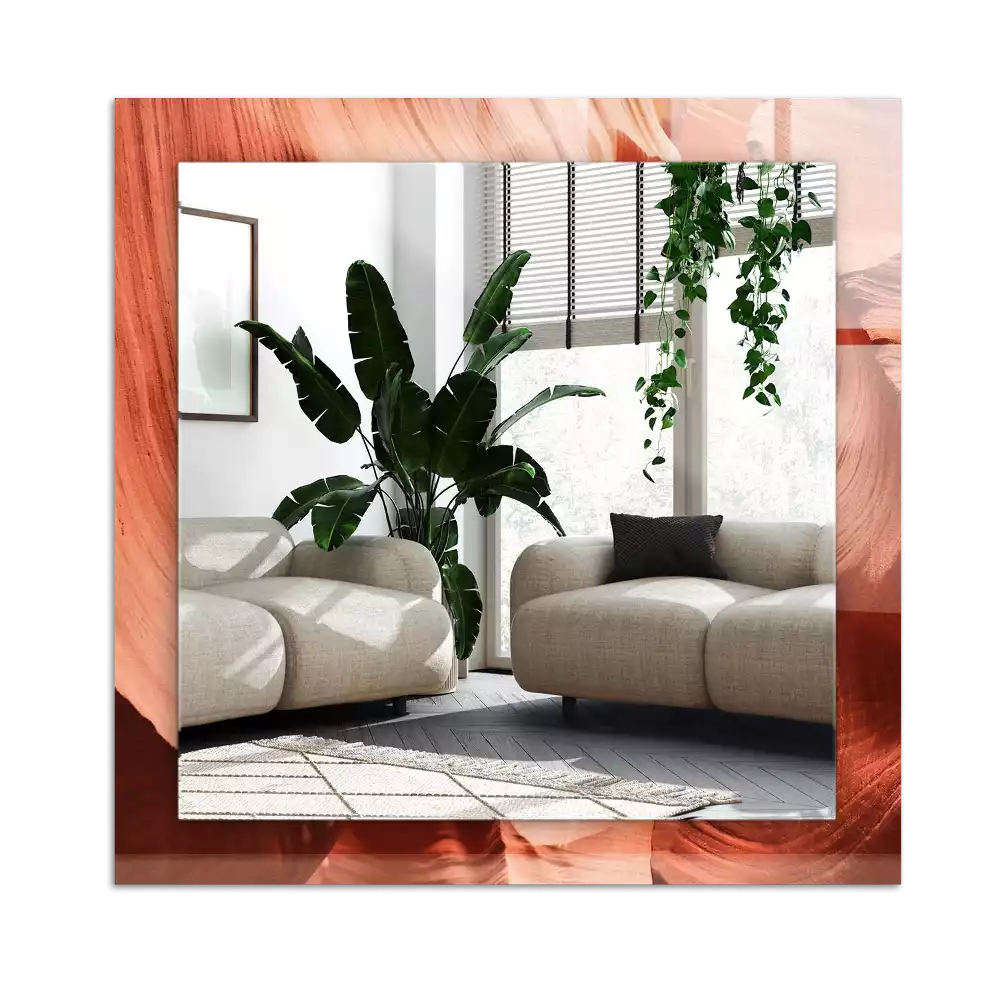 Pravokotne ogledalo s potiskanim okvirjem Skale puščavskega kanjona