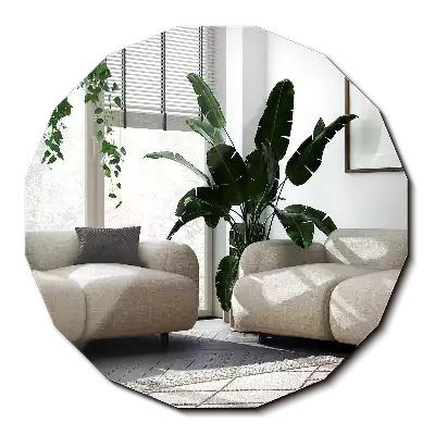 Poligonalno ogledalo originalni dizajn