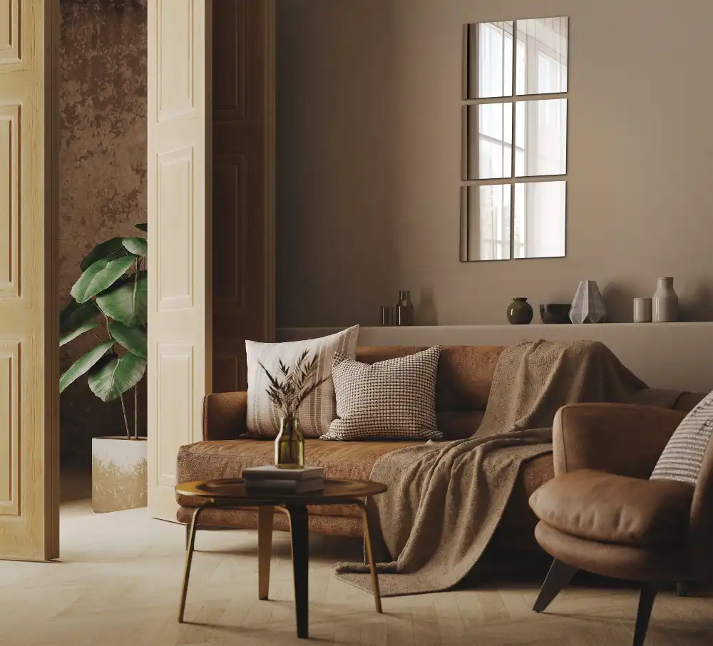 Pravokotne zrcalne ploščice samolepilne